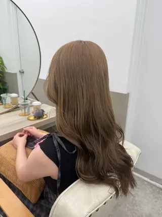 ロング ショート/ 似合わせカットモカのヘアスタイル