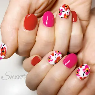 ネイル sweet 仲野陽子のネイルデザイン