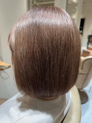 ミディアム カラー 大河原 美優のヘアスタイル