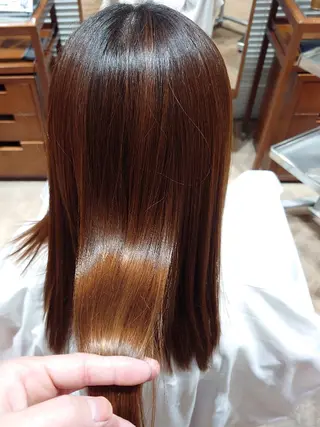 ミディアム from…所属・BARBER/ 髪質改善/南慎也のヘアスタイル