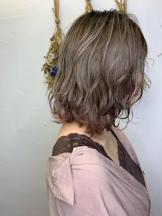 ミディアム 森 隆司のヘアスタイル