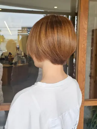 ショート きただ あみのヘアスタイル