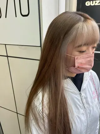 ロング カラー 🎀透明感 カラー🎀ミズキのヘアスタイル