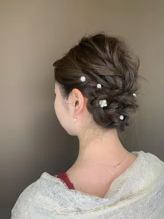 ヘアアレンジ N°rico川喜田 里衣のヘアスタイル