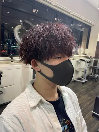 カラー パーマ メンズ メンズスタイル /メンズパーマ/須藤のヘアスタイル