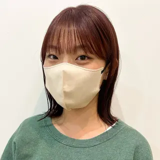 ミディアム カラー このか/似合わせ/ 透明感/ダブルカラーのヘアスタイル