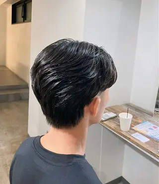 パーマ メンズ メンズパーマ 特化/中川拓也のヘアスタイル