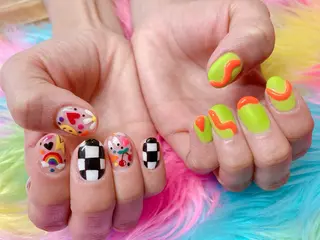 ネイル Nail Atelier IamI所属・アイアムアイ 大村磨衣のネイルデザイン