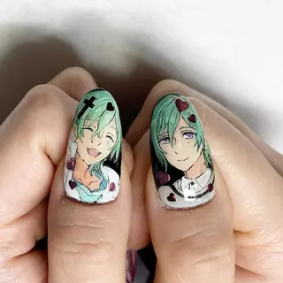 ネイル 東 千夏のネイルデザイン