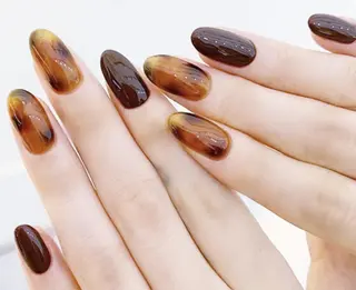 ネイル (∩_∩)ミモネイル /eyelashのネイルデザイン