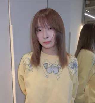 ミディアム 表参道 透明感カラー kanako✧*｡のヘアスタイル