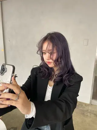 ロング lodge art所属・lodge art /ユウナのヘアスタイル