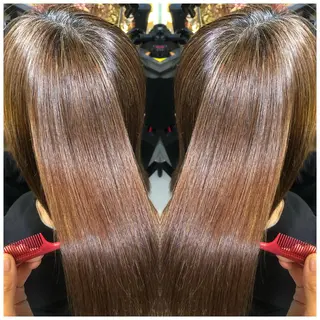 ロング 青木 ありさのヘアスタイル