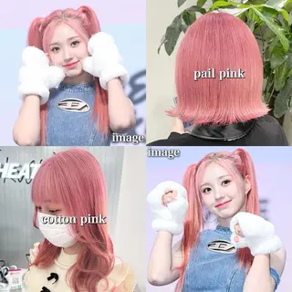 セミロング カラー ケアブリーチ/ 髪質改善/上質艶髪のヘアスタイル