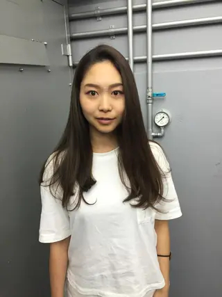 ロング ボリューム所属・清田 仁のヘアスタイル