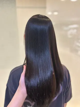 ロング 似合わせカラー/艶 髪質改善/ヨシザキのヘアスタイル