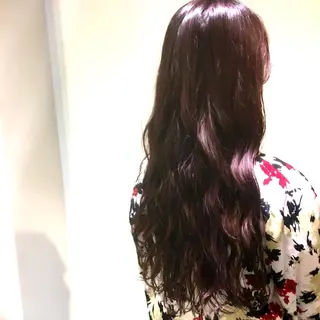 ロング カラー しのはら まどかのヘアスタイル