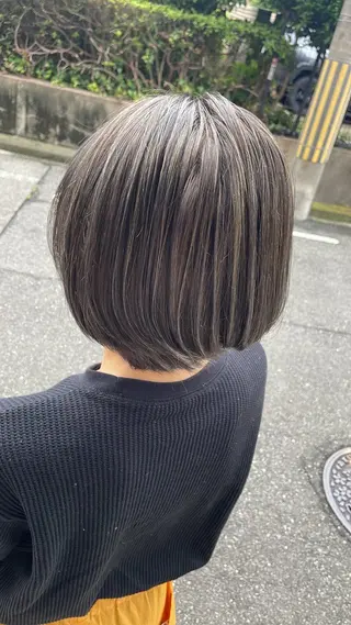 ショート ✂ショート・ボブ専門 顔型診断✂梅崎秀哉のヘアスタイル
