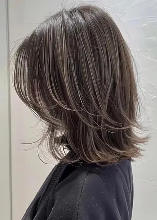 カラー ハイライトカラー /YUIのヘアスタイル