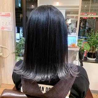 ミディアム 韓国ヘア🇰🇷 YURIYAのヘアスタイル