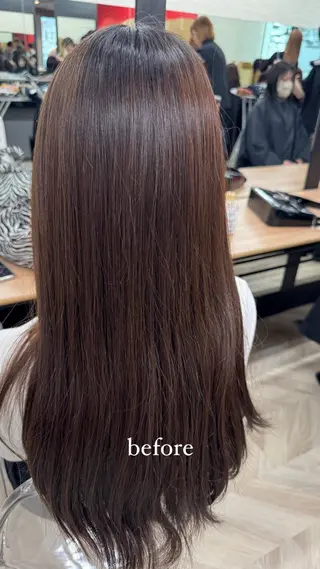 ロング カラー ハイトーン/レイヤー SHUNのヘアスタイル