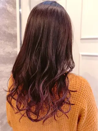 ロング Blanco 村松 美里のヘアスタイル