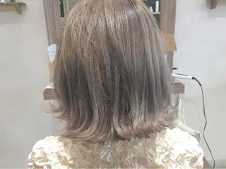 ミディアム カラー nakahara madokaのヘアスタイル