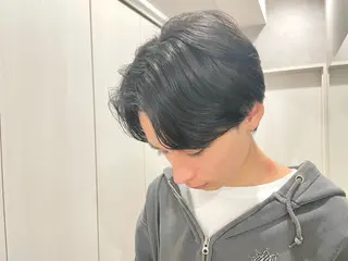 ショート カラー メンズ 【東北メンズヘア1 位受賞🥇】本間祐太のヘアスタイル