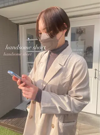 ショート 似合わせ大得意美容師 .Haruka.のヘアスタイル