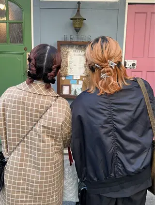 ヘアアレンジ BRITS 渡辺 菜々子のヘアスタイル