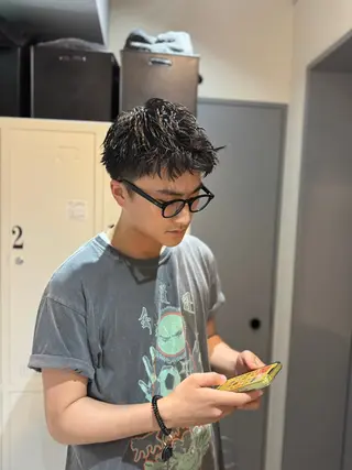 ショート カラー メンズ 💈メンズカット💈 No.1💈坂元のヘアスタイル