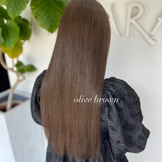 ロング カラー 透明感カラー／ 艶感カラー／RAMUのヘアスタイル