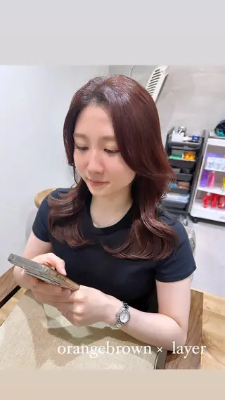 ロング つくば 【Ciqi】 あくつのヘアスタイル