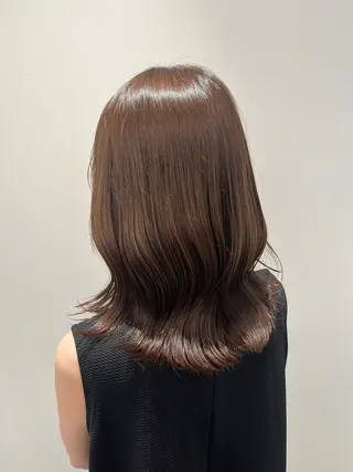 セミロング こじま しょういちのヘアスタイル