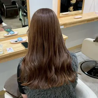 ロング カラー ブリーチなし艶カラー /いくののヘアスタイル