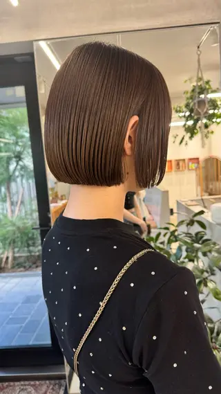 ショート nalu.所属・前山 七海のヘアスタイル
