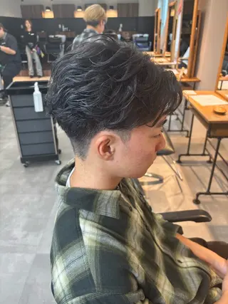 パーマ メンズ 男の理想を叶える🔥 メンズパーマ特化｜関のヘアスタイル
