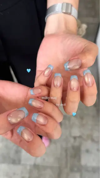 ネイル GRANDE大須 Cecil💜のネイルデザイン