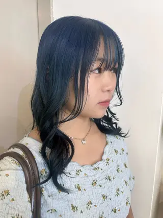 セミロング カラー 🐩🎀ness / ルリ🔮🍓のヘアスタイル