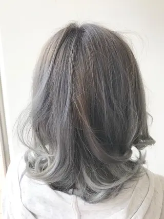 ミディアム 森 宇旦のヘアスタイル