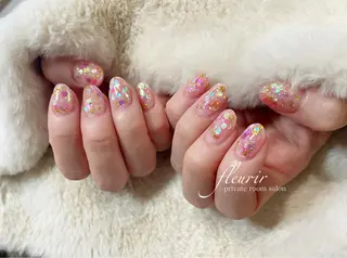 ネイル フルリール 【プライベートサロンのネイルデザイン