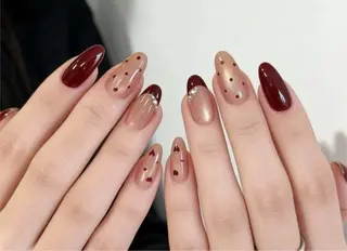 ネイル 🎀PG🩵 ネイルサロンのネイルデザイン