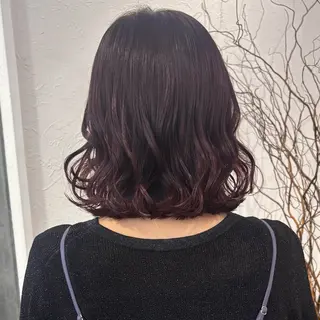 ミディアム カラー 髪質改善ストレート /暖色カラー🎀🪞のヘアスタイル