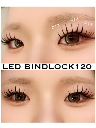 マツエク・マツパ シュガーレイ所属・バインドロック🦋 アンドヘルシーのマツエク・マツパデザイン