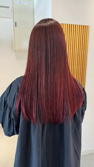 ロング カラー 垢抜け/レイヤー/ ハイトーン/アスナのヘアスタイル