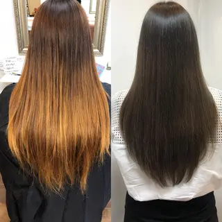 ロング 大石 健太のヘアスタイル