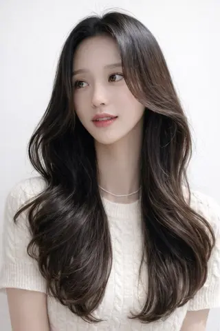 パーマ 本場韓国ヘア特化 아이비/Aibiのヘアスタイル