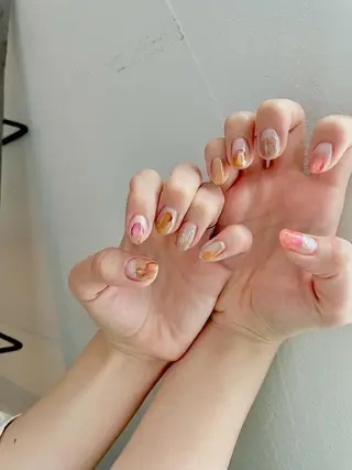 ネイル 甲府市徳行 🧸prunelleのネイルデザイン