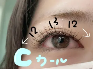 マツエク・マツパ 𝐥𝐢𝐞𝐧所属・𝐥𝐢𝐞𝐧 𝐊𝐚𝐞のマツエク・マツパデザイン