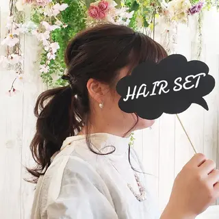 ロング ヘアアレンジ おかべゆき⛄ スパ/カラー/野並のヘアスタイル